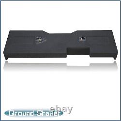 Gmc Sierra Crew Cab 2016 For Kicker L7T 12 Dual Sub Box Ground-Shaker