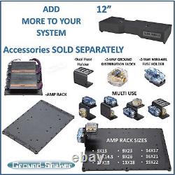 Gmc Sierra Crew Cab 2016 For Kicker L7T 12 Dual Sub Box Ground-Shaker