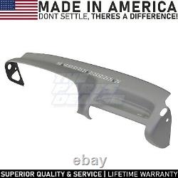 Grey Molded Dash Cover Skin for 1995-1996 Tahoe Yukon Silverado Sierra