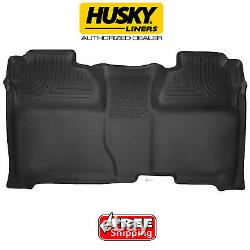 HUSKY 53901 X-Act Contour Floor Mats for Chevy Silverado GMC Sierra Crew Cab 4dr