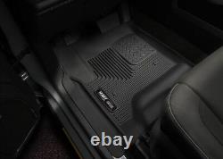 HUSKY 53901 X-Act Contour Floor Mats for Chevy Silverado GMC Sierra Crew Cab 4dr