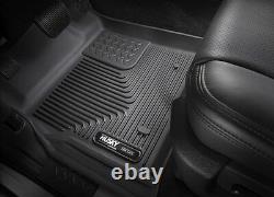 HUSKY 53901 X-Act Contour Floor Mats for Chevy Silverado GMC Sierra Crew Cab 4dr