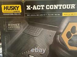 HUSKY WeatherBeater Floor Mats for CHEVY SILVERADO GMC SIERRA CREW CAB 98201