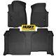 Husky X-act Contour Floor Mats Liners For Chevy Silverado Gmc Sierra Crew Cab