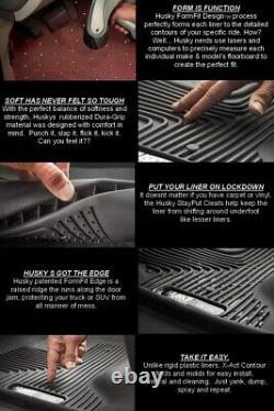 HUSKY X-Act Contour Floor Mats Liners for Chevy Silverado GMC Sierra Crew Cab