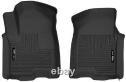 HUSKY X-Act Contour Floor Mats Liners for Chevy Silverado GMC Sierra Crew Cab