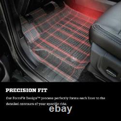 Husky Liners WeatherBeater Floor Mats for 19-22 Silverado Sierra 1500 Crew Cab