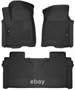 Husky Liners X-ACT CONTOUR Floor Mats for 19-22 Silverado Sierra 1500 Crew Cab