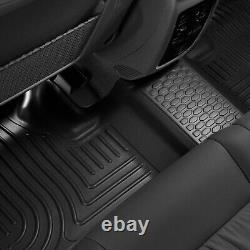 Husky Weatherbeater 1st/2nd Row Floor Liners for Silverado Sierra 1500 Crew Cab