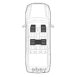 Husky Weatherbeater 1st/2nd Row Tan Floor Liners for Silverado Sierra 1500 Crew