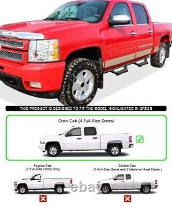 IArmor Stainless Steel Drop Armor Fit 01-07 Chevy Silverado GMC Sierra Crew Cab