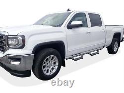 IArmor Stainless Steel Drop Armor Fit 07-18 Chevy Silverado GMC Sierra Crew Cab