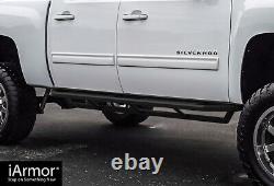 IArmor Steel Off-Road Steps Armor Fit 01-07 Chevy Silverado GMC Sierra Crew Cab