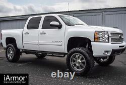 IArmor Steel Off-Road Steps Armor Fit 01-07 Chevy Silverado GMC Sierra Crew Cab