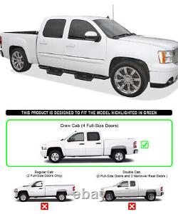 IArmor Steel Pocket Steps Armor Fit 01-07 Chevy Silverado GMC Sierra Crew Cab