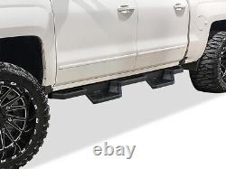 IArmor Steel Pocket Steps Armor Fit 07-18 Chevy Silverado GMC Sierra Crew Cab