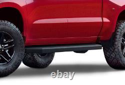 IBoard Black Running Boards Fit 19-23 Chevy Silverado GMC Sierra Crew Cab