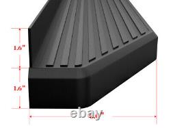 IBoard Black Running Boards Fit 19-23 Chevy Silverado GMC Sierra Crew Cab