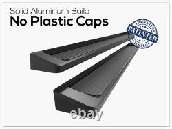 IBoard Black Running Boards Style Fit 07-18 Chevy Silverado GMC Sierra Crew Cab