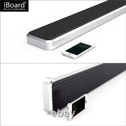 IBoard Running Boards 5in Fit 19-23 Chevy Silverado GMC Sierra Crew Cab