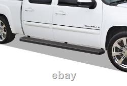 IBoard Stainless Steel 6 Side Bar Fit 01-13 Chevy Silverado/GMC Sierra Crew Cab