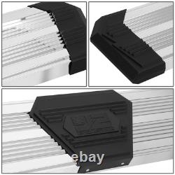 J2 10 Polished SS Step Bar Running Boards for Silverado Sierra Crew Cab 07-19