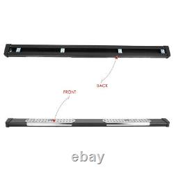 J2 6.5 W Running Board Side Step Nerf Bar for 19-22 Silverado Sierra Crew Cab