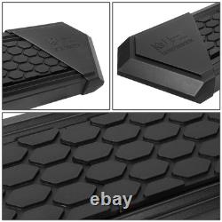 J2 8Coated Honeycomb Step Pad Running Board for Silverado Sierra Crew Cab 07-19