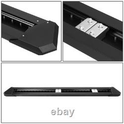 J2 8Coated Honeycomb Step Pad Running Board for Silverado Sierra Crew Cab 07-19