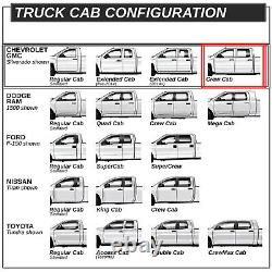 J2 Fit 07-19 Chevy Silverado GMC Sierra Crew Cab 10 SS Step Bar Running Board