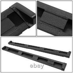 J2 Fit 07-19 Silverado Sierra Crew Cab 6.25 Flat Side Step Bar Running Boards