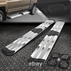 J2 For 07-19 Silverado Sierra Crew Cab 10 Ss Pleated Step Bar Running Boards