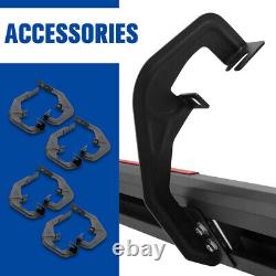 J2 For 07-19 Silverado Sierra Crew Cab 6 W Steel Side Step Bar Running Boards