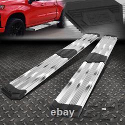 J2 For 19-21 Silverado Sierra Crew Cab 10 Ss Pleated Step Bar Running Boards