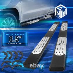 J2 For 19-22 Silverado Sierra Crew Cab 6.5 W SS Side Step Bar Running Boards