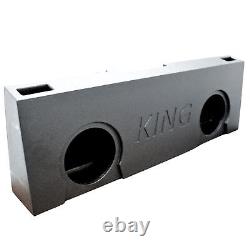 King Boxes 10 Dual Ported Box 07-13 Silverado/Sierra Crew Cab AK-GMC17-10