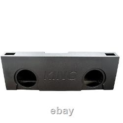 King Boxes 10 Dual Ported Box 07-13 Silverado/Sierra Crew Cab AK-GMC17-10