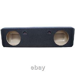 King Boxes 12 Dual DF Sealed Carpet Box 14-18 Silverado/Sierra Crew Cab AG25-12