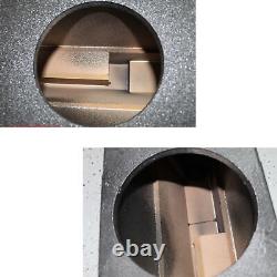 King Boxes 8 Dual Sprayed Ported Box 07-18 Silverado/Sierra Crew Cab OPEN BOX