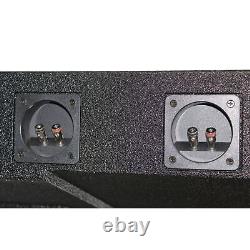 King Boxes 8 Dual Sprayed Ported Box 07-18 Silverado/Sierra Crew Cab OPEN BOX