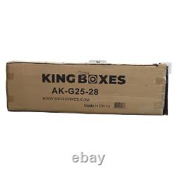 King Boxes 8 Dual Sprayed Ported Box 07-18 Silverado/Sierra Crew Cab OPEN BOX