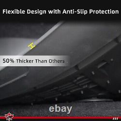 LAX TPE Floor Mats for 2019-2025 Chevy Silverado/GMC Sierra 1500 Crew Cab