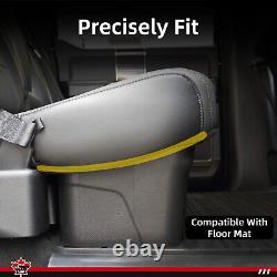 LAX Underseat Storage Box for 2007-2019 Silverado/Sierra 1500 2500 3500 Crew Cab