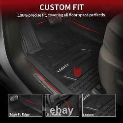 Lasfit Floor Mat Set Chevrolet Silverado/GMC Sierra 1500 Crew Cab 2019-2024