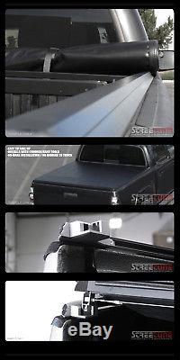 Lock & Roll Up Soft Tonneau Cover 14-17 18 Silverado/Sierra Truck 6.5 Ft 78 Bed