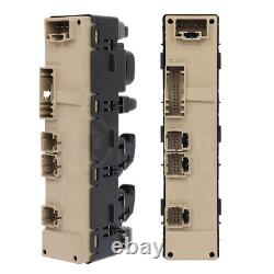 Master Power Window Switch & Bezel for 03-07 Silverado Sierra Crew Cab Driver