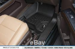 Maxliner 14-18 Chevy Silverado Sierra 1500 15-18 2500 3500 HD Crew Cab Floor Mat