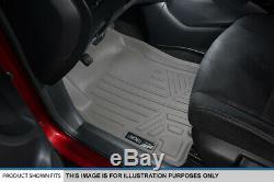 Maxliner Custom Fit Floor Mats Grey For 00-07 Silverado/Sierra SUV Crew Cab