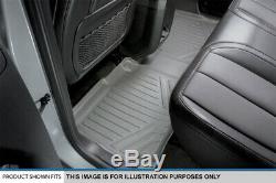 Maxliner Custom Fit Floor Mats Grey For 00-07 Silverado/Sierra SUV Crew Cab