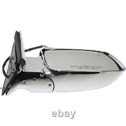 Mirror For 1995-2000 Chevrolet Tahoe Driver and Passenger Side Set of 2